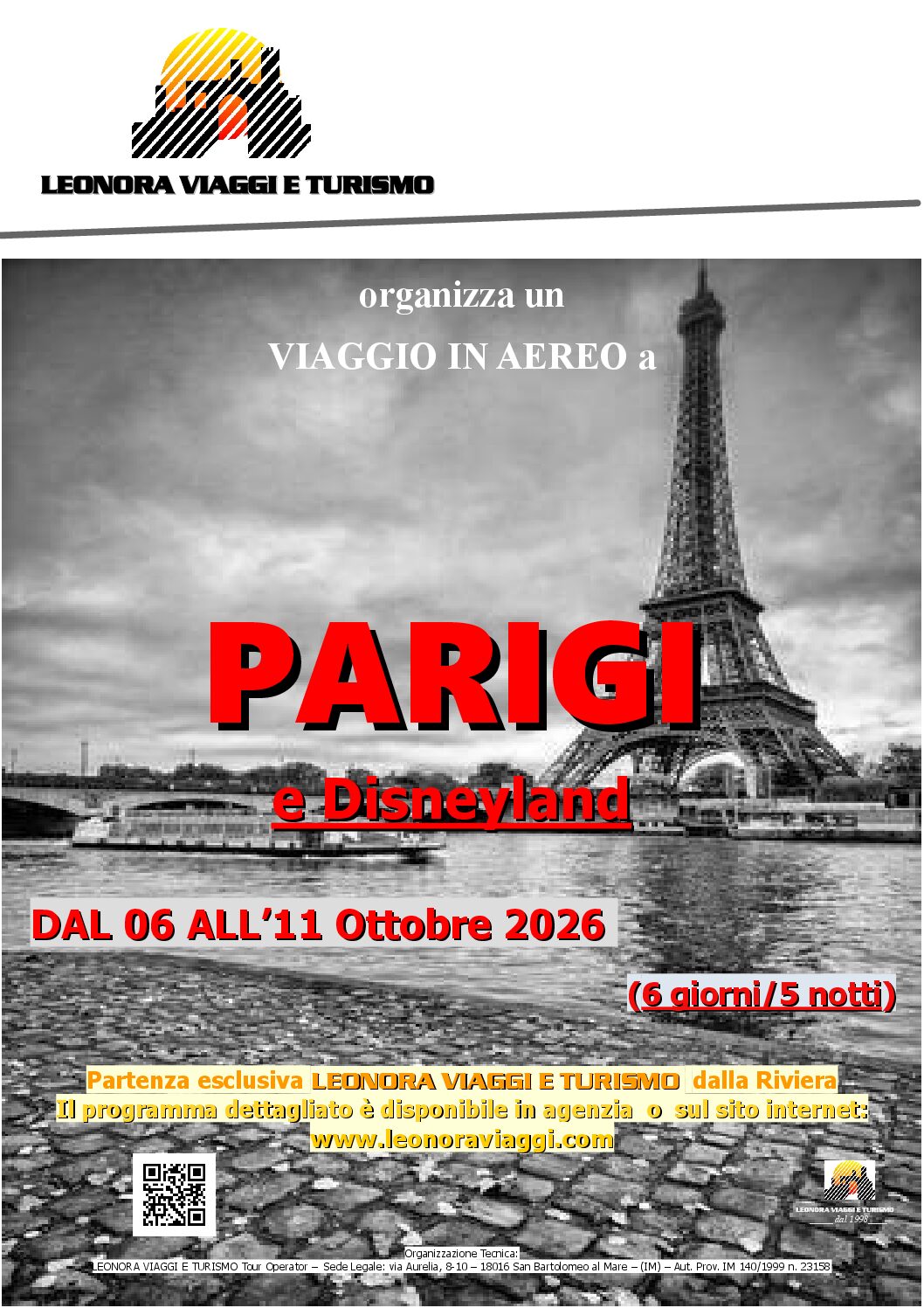 LOCANDINA PARIGI 2026